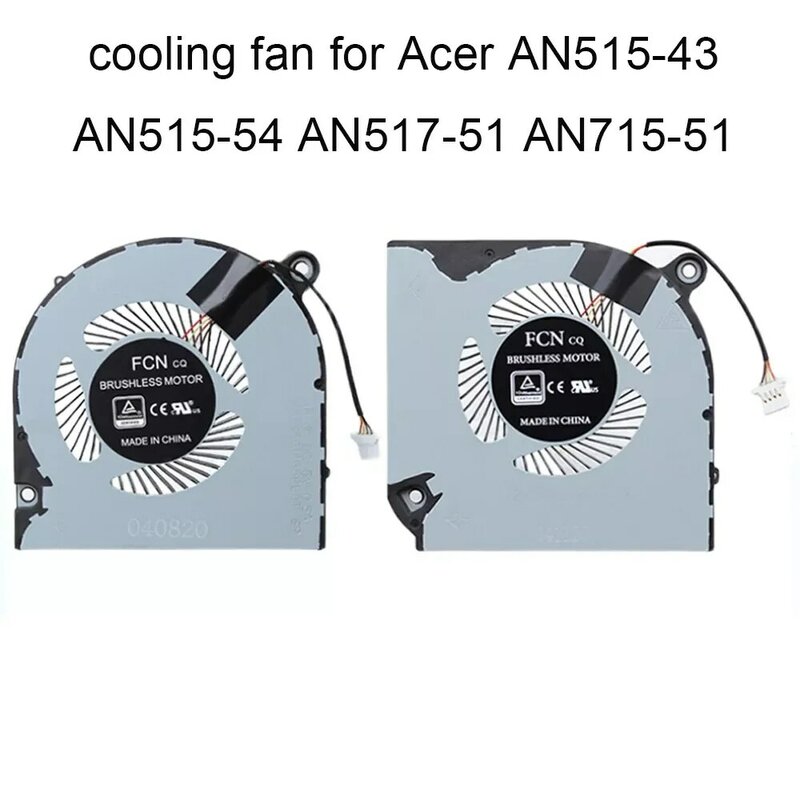 Ventilador de refrigeración para ordenador portátil, radiador GPU de 5V para Acer Nitro 5, AN515-43, AN515-54, AN517-51, Nitro 7, nuevo