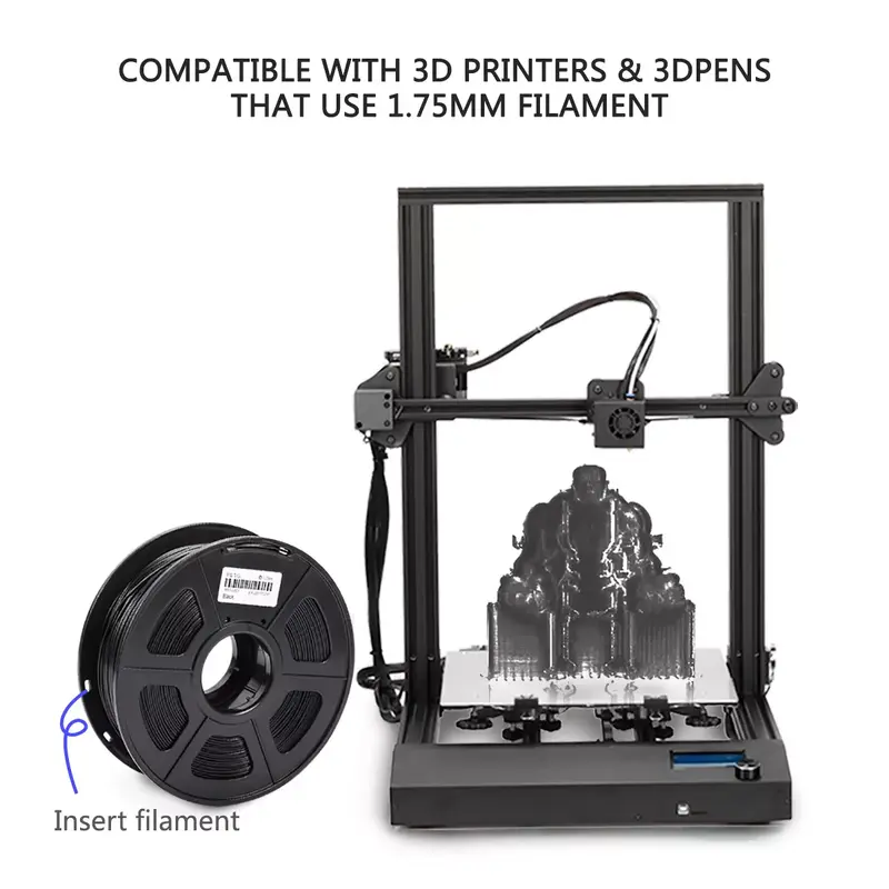 PLA Lụa PLA PLUS PETG 3D In Dây Tóc 3D Máy In FDM3D Máy In Dây Tóc PLA 1KG 1.75MM