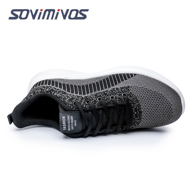 Men's Supportive Running Shoes Cushioned Lightweight Athletic Sneakers Casual Breathable Walking Shoes Sport Athletic Gym Tennis