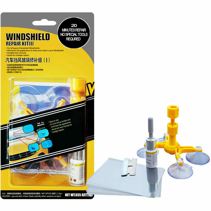 DIY Premium Car Windscreen Repair Kit Crack Chip Windshield Glass Window Screen