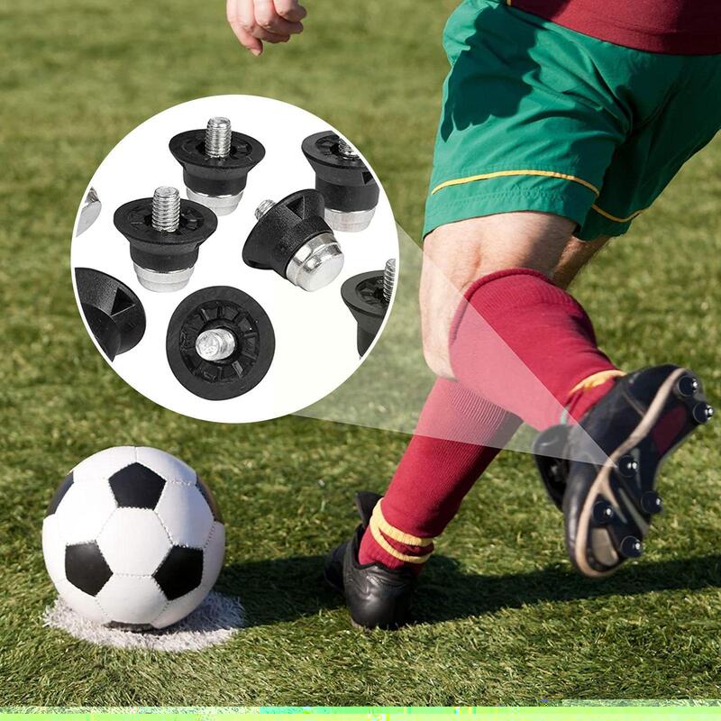 12 PCS/Set Football Boot Replacement Spikes 13/15mm Durable Football Boot Studs For M5 Threaded Football Boots D3F8