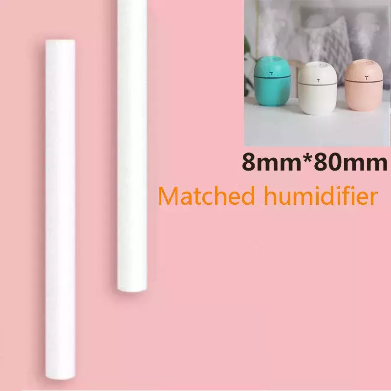 Personalizza 10/20/30/50pc umidificatore d'aria diffusore di aromi filtri Mist Maker sostituire parti tamponi di cotone umidificatori d'aria filtro di ricambio