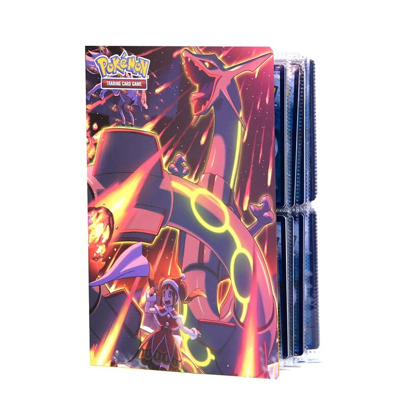 Album de cartes pokémon, Pikachu Charizard, holographique 3D, support brillant, Collection, dossier, liste de chargement, cadeau pour ordinateur portable, 240 pièces