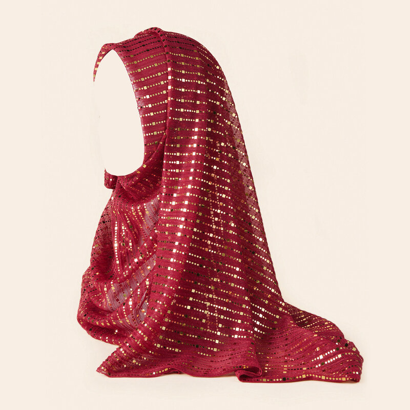 Foulard Hijab pour femmes musulmanes, écharpe pour la tête, en Jersey de coton Long, Turban, bandeau de prière islamique, casquette pour cheveux, nouvelle collection