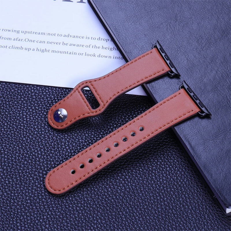 Leders ch laufe für Apple Uhren armband Serie Ultra 49mm 44mm 40mm 42mm/38mm Armband für iwatch 8 7 3 4 5 6 se 41mm/45mm Armband