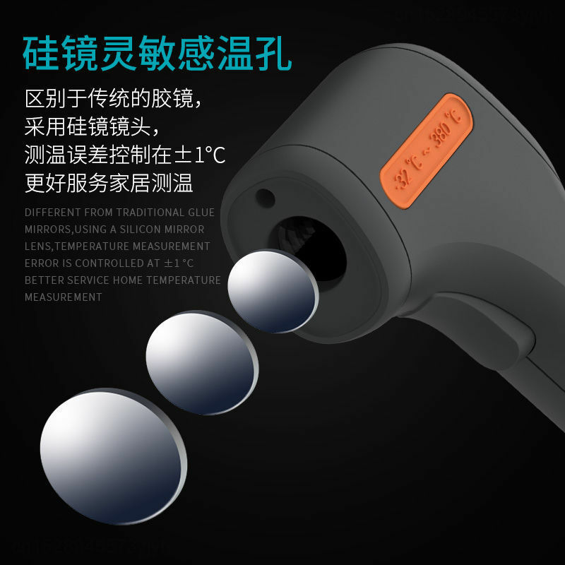 Xiaomi JIMIHOME Kỹ Thuật Số Hồng Ngoại Nhiệt Kế Không Tiếp Xúc Cho Nồi Hơi Trau Dồi Lò Nước Nướng BBQ Dầu Laser Súng Bắn Nhiệt Độ Dụng Cụ