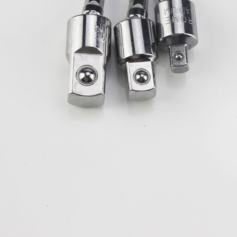 1 P Listrik Bor Socket Adaptor untuk Supir Dampak dengan Hex Shank Square Soket Mata Bor Dapat Diputar Ekstensi 1/4 "3/8" 1/2"