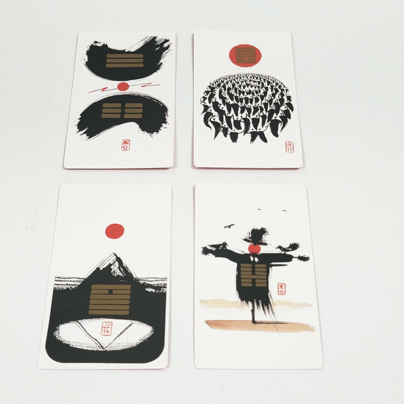 I Ching Holitzka-baraja de cartas con guía, juego de mesa de cartas de oráculo, adivinación de La Fortuna, novedad de 2022