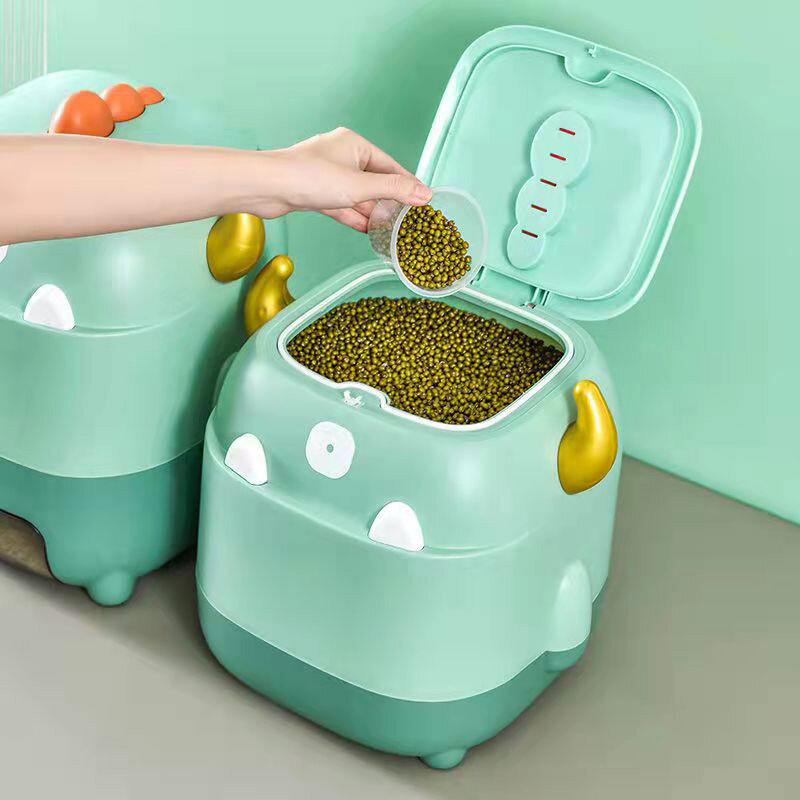Pet Food Storage Container Dog Food Storage Barrel Cat Food Household Storage Box Rice Barrel Insect And Moisture Proof
