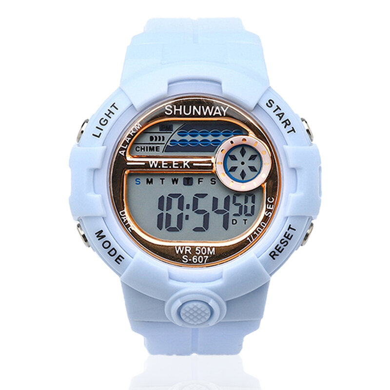 Newest Student LED Electronic Sport Watches Waterproof Multi-function Waterproof Luminous Digital Sports For Boys Gril