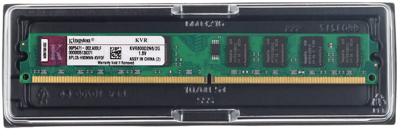 Kingston – mémoire de serveur d'ordinateur de bureau, modèle DDR2, capacité 4 go 8 go 1 go 2 go, fréquence d'horloge 800/1333/1600Mhz, RAM DDR3