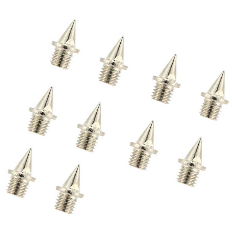 10Pcs 1/4" Track Spikes Professional Practical Pyramid Shoes Spike Waterproof Wear-resistant Shoe Pin Small Durable Shoes Nail