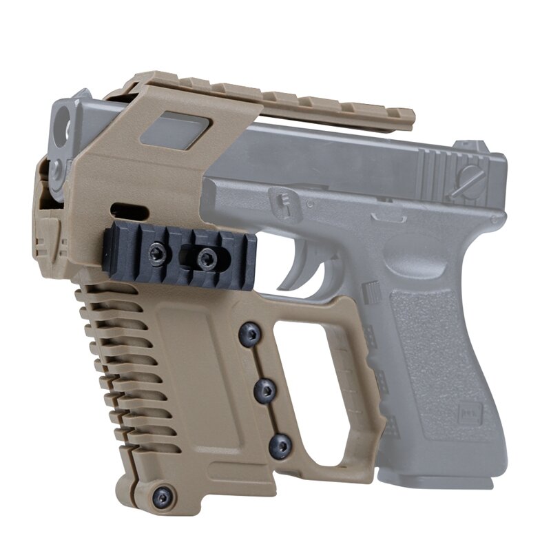 Gun Laden Apparaat Accessoires Voor Pistool Glock 17 18 19 Rail Mount Voor De Jacht Paintball Schieten Army Tactical Gear
