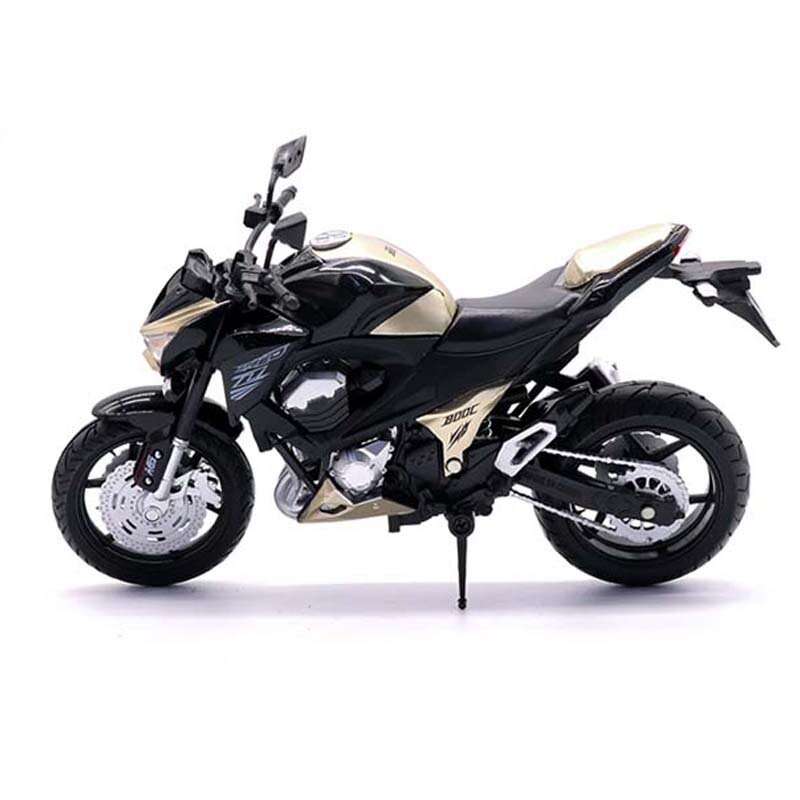1:12 Kawasaki Z900 литье под давлением модель мотоцикла, Коллекция игрушечных автомобилей, автовелосипед, поглотитель короткого хода, внедорожный автомобиль, игрушечный автомобиль