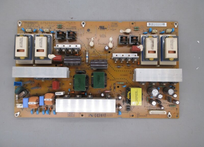 Disassemble for lg 42lh45yd-cb power board plhl-t839a eay57681701 2300kpg107a-f