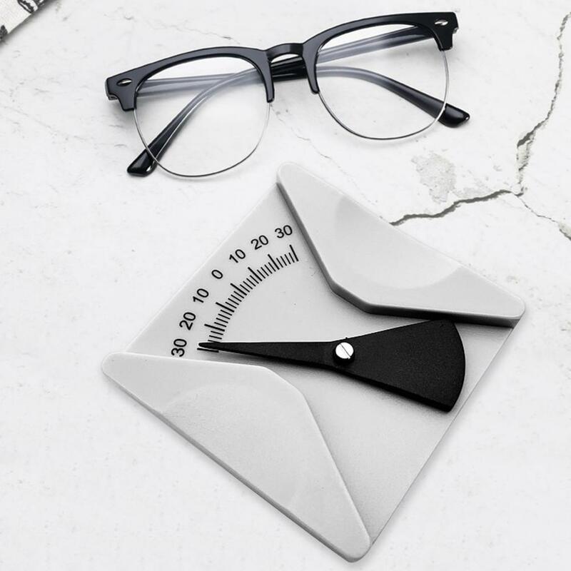 Measure Glasses Grey Color Eyewear Glasses Measuring Angle Ruler for Household