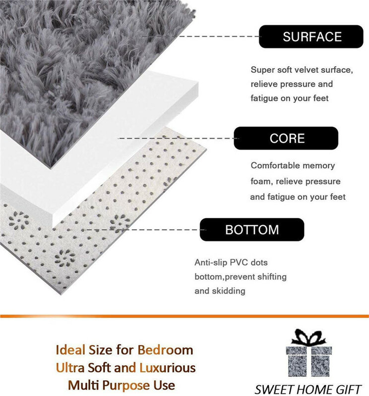 Geometric Carpet Children Bedroom Bedside Rugs Fluffy Floor Mat Customizable Home Sofa Living Room Fashion Trends Carpets