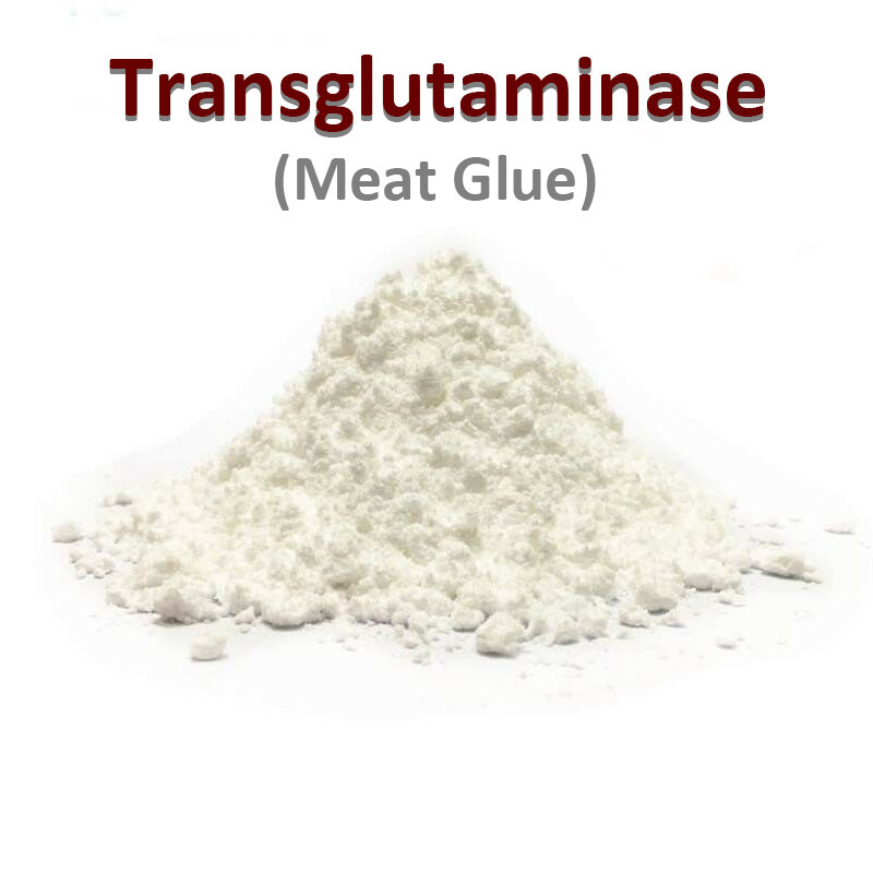 Aditivo para carne transglutaminasa (pegamento para carne) Enzima Transglutaminasa de grado alimenticio TG 100G-1KG