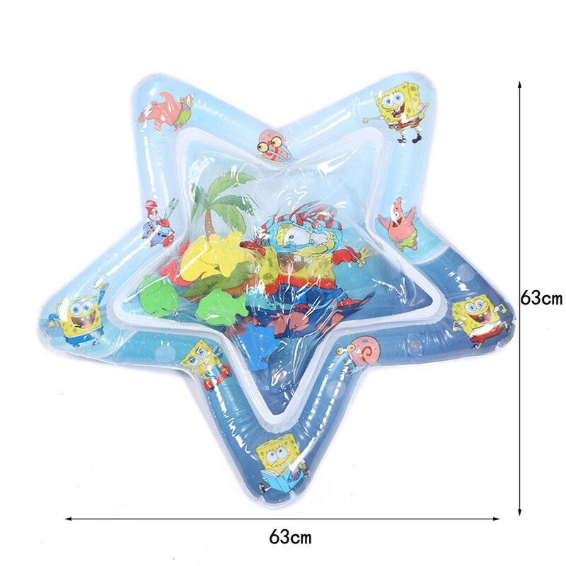 Almohadilla de juguete inflable para bebé, juguete interactivo para recién nacido, niño y niña, entretenimiento acuático, natación para padres e hijos