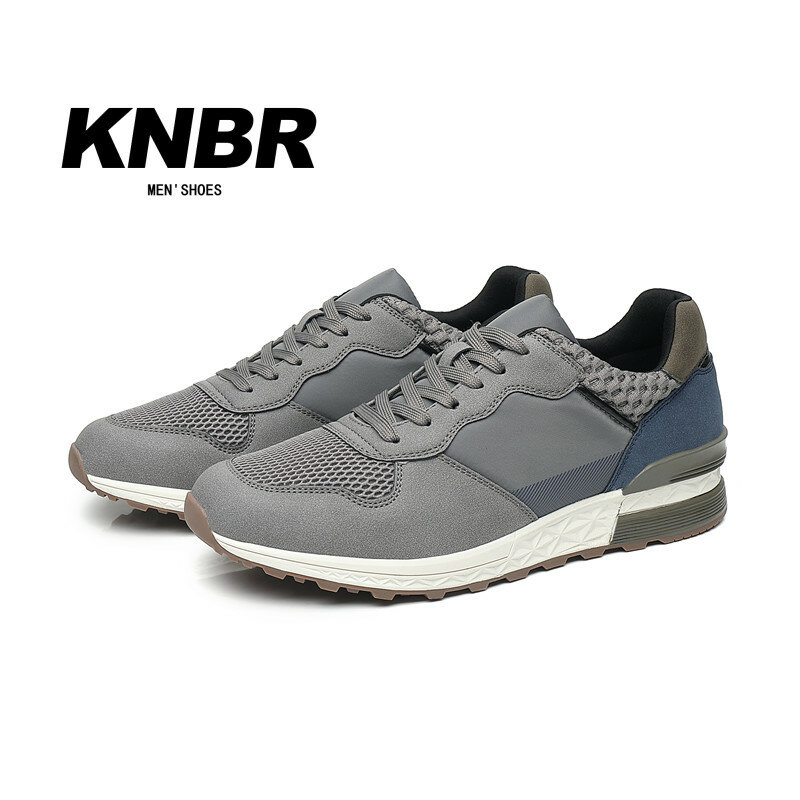 Летние мужские кроссовки KNBR, дышащие мужские кроссовки, устойчивые к ходьбе, удобные спортивные повседневные кроссовки для мужчин