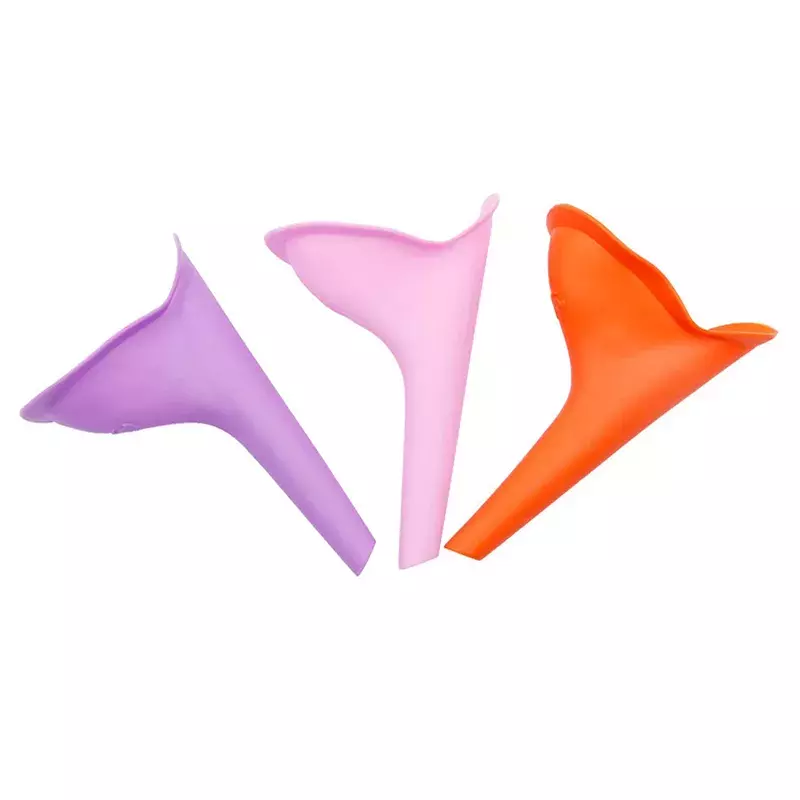 2022New 2Pcs Pee Funnel For Women Standing Piss Female Urinal Travel Femme Urinating Device Portable Toilet Emergency Camping Si