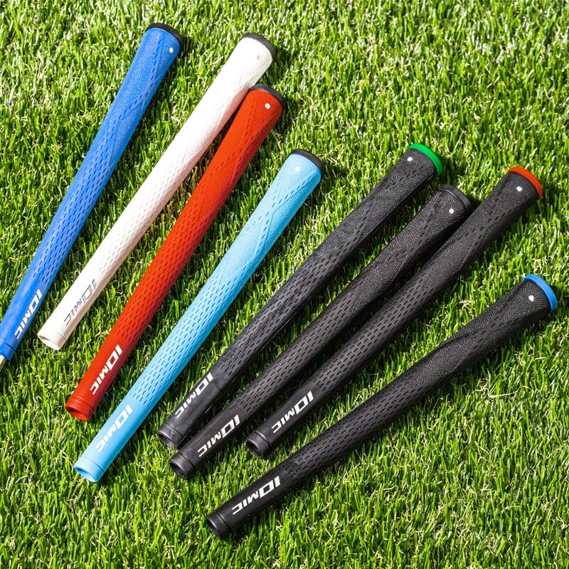 IOMIC STICKY 2.3 Golf Grip มาตรฐานผู้ชายและสตรี Ultra-Light ลื่นกอล์ฟ Grips 10สีฟรี Golf เทป13ชิ้น