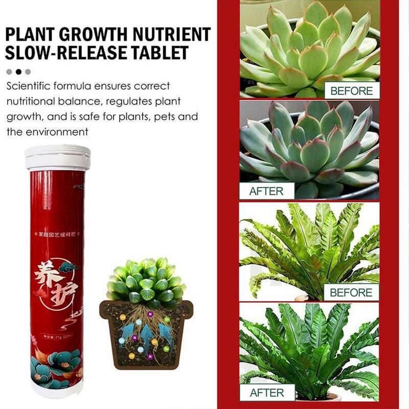 2023 Gardening Universal Slow-Release Tablet Organic Fertilizer Plant Flowers Nitrogen Phosphorus Potassium Slow Release Agent