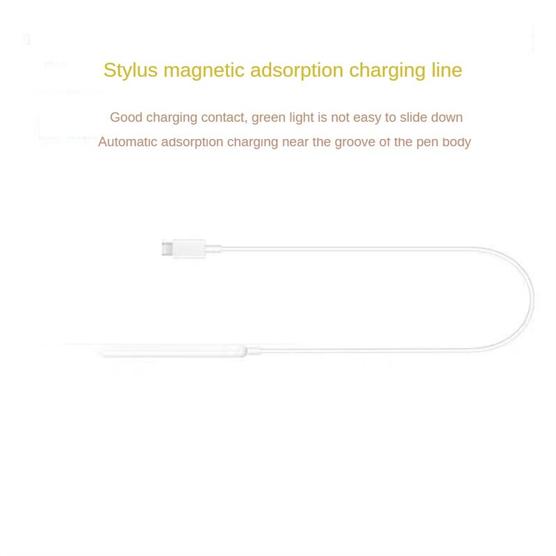 Computer Peripherals Charging Cable Real-time Teledisplay Easy To Carry Charging Stick Suitable For Capacitive Pen Ipad Type-c