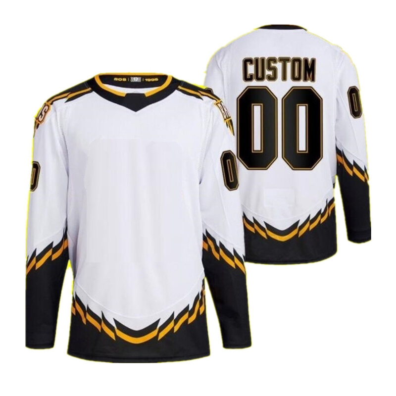 Novo boston personalizado masculino feminino juventude crianças hockey jerseys bruins ponto camiseta