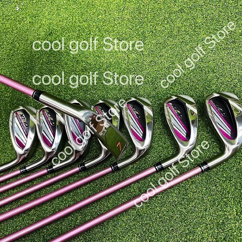 Novo conjunto de golfe haste xx10 mp1100 senhoras conjunto carbono haste distribuição cabeça capa protetora