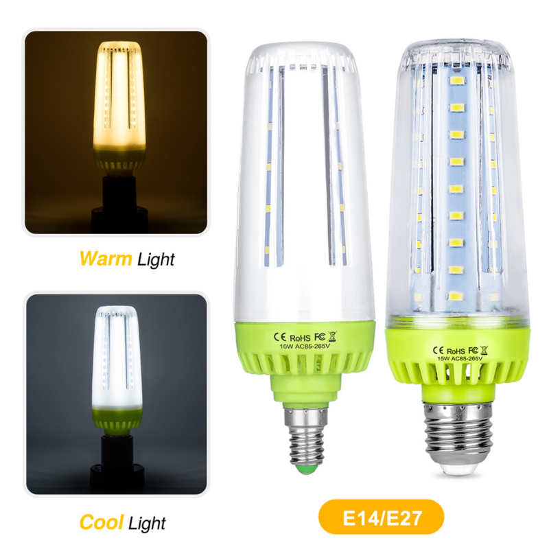 85V- 265V Corn Light Bulb E27 Led Lamp SMD 5736 Home Led Light E14 Super Bright Bombillas 42 60 78leds Outdoor Lighting