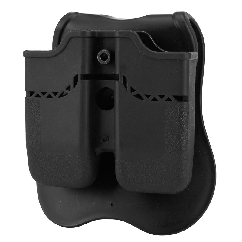 Double Magazine Pouch, 1911 Single Stack Mag. Holder Dual Stack Mag Holster with Paddle Panel for Various 1911