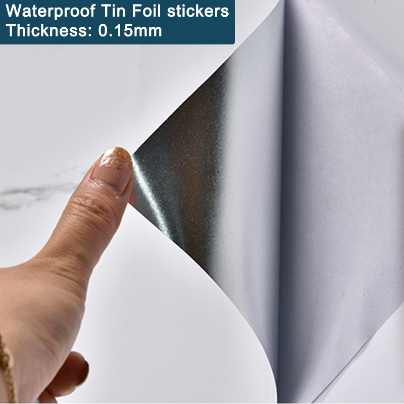 Pegatinas de mármol autoadhesivas, papel tapiz impermeable de PVC para encimeras de cocina y baño, pegatina de pared impermeable resistente al desgaste