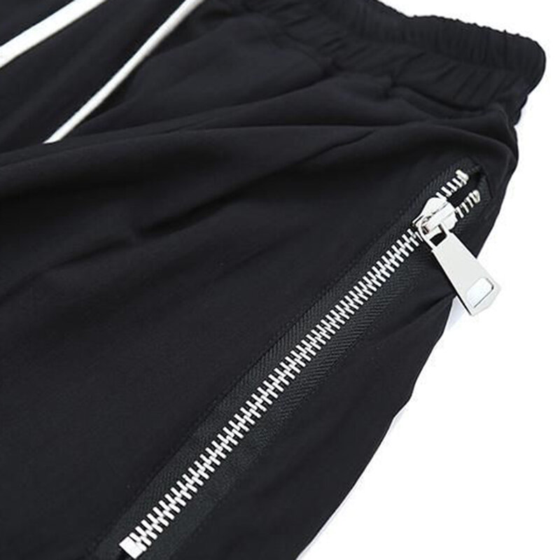 Pantalones cortos finos de Hip-hop para hombre, pantalón informal holgado con falda Irregular, estilo Harem, recortado, talla grande, verano, 2023