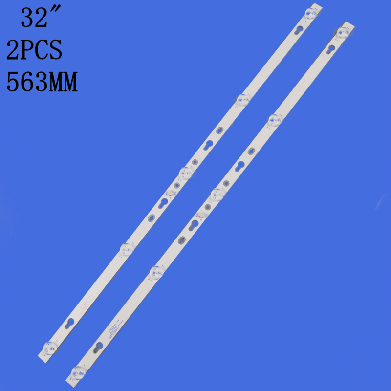 6V Lampu Latar LED Bar untuk TCL 32S6500S 32S6500 32S5300 32D1200 Philco PTV32D12D PTV32D12 32HR332M05A7 V2 4C-LB320T-DSA DSR
