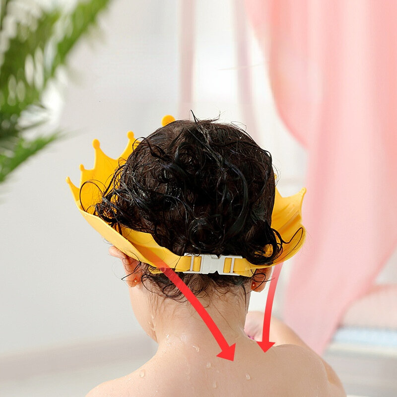 Tampão de banho de banho de banho shampoo proteção para os olhos cabeça de banho de banho de água de banho de cuidados com o bebê lavagem de cabelo para 0-6 anos crianças