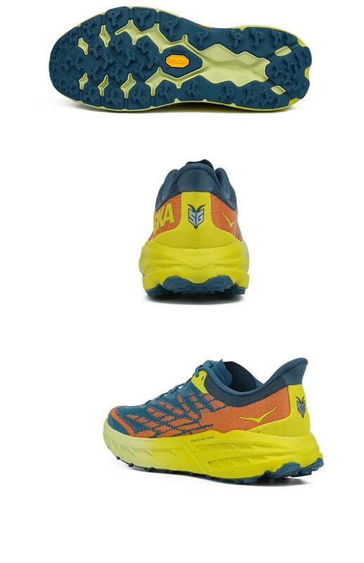 Мужские беговые кроссовки HOKA SPEEDGOAT 5, Нескользящие женские кроссовки для походов, ультра-яркие противоскользящие дорожные кроссовки