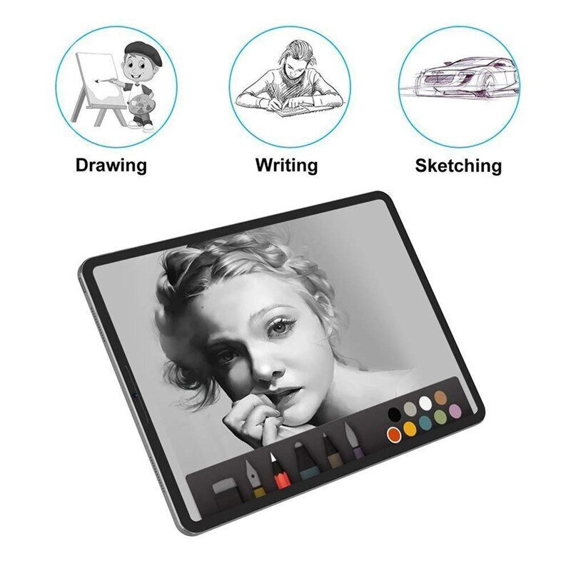 Xumu Paper Feel Screen Protector Film HD Anti Glare For Huawei Matepad 11 Pro 10.8 12.6 Mate Pad 10.4 Matte PET Painting Writing