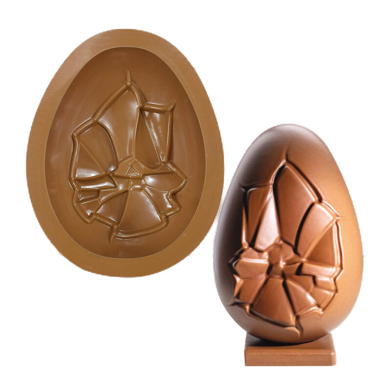 Trứng Phục Sinh Fondant Khuôn Silicon Dễ Dàng Vệ Sinh 3D Trứng Chocolate Khuôn Nướng Bánh Đường Thủ Công Trang Trí Khuôn Dụng Cụ Cho Lễ Hội