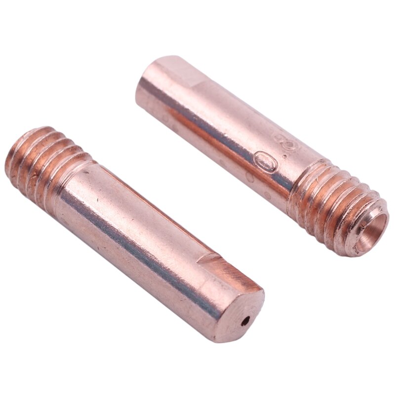 60Pcs CO2 Mig Contact Tips 0.8X25mm For MB15 15AK  Mig Welding Torch Consumables Accessories