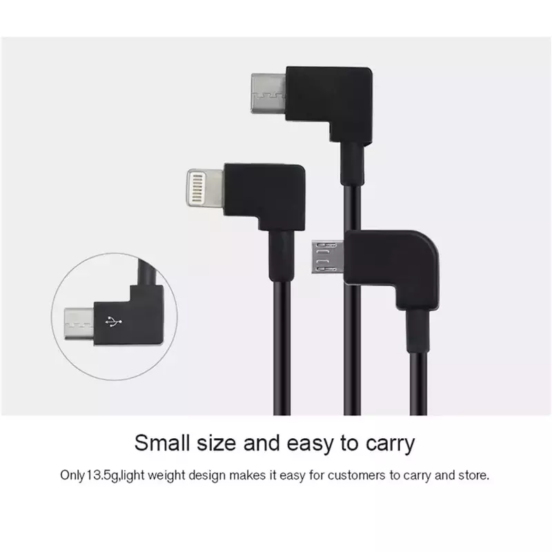 Data Cable For Mavic MINI 2  Control Micro USB Type-c IOS Android OTG  For DJI Mavic Air 2 Tablet  Smartphone Drone Accessories