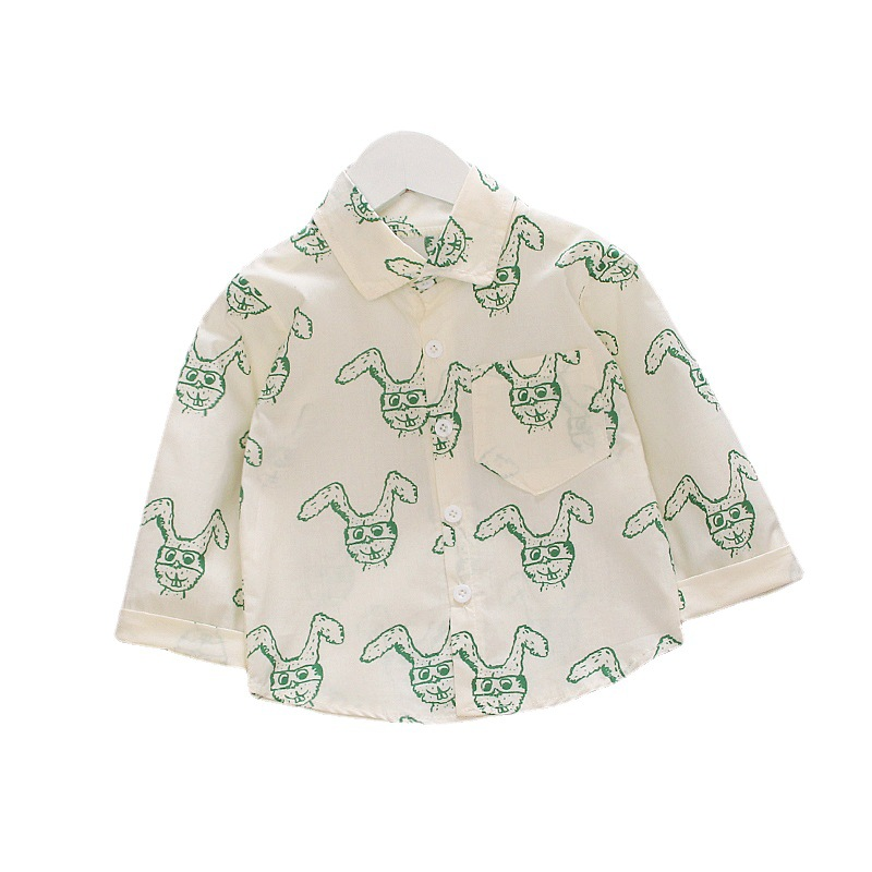Chemise en coton pour bébés garçons et filles, vêtements de sport pour enfants, nouvelle collection printemps-automne