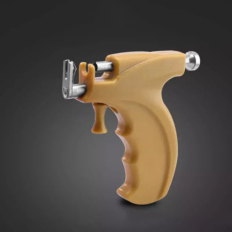 Kit di strumenti per pistola perforante professionale orecchini a bottone in acciaio oro orecchino orecchio naso ombelico Body Piercing Gun Set No Pain Safe Sterile