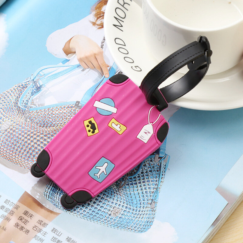 Kwawi Suitcase Luggage Tags  Travel Accessories Women Men Girl Name ID Tags Address Holder Identifier Label Tags