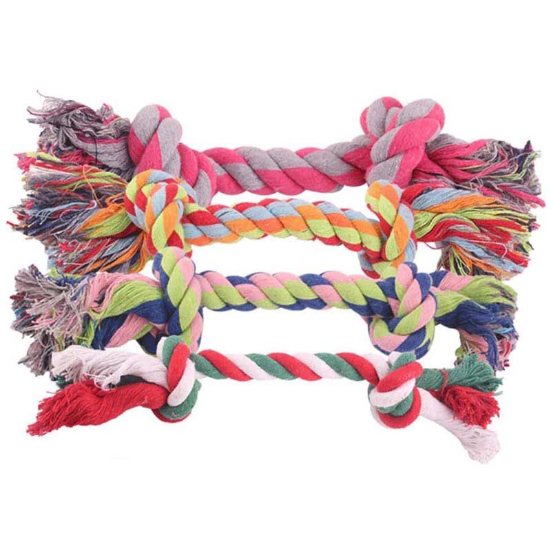 Прочная плетеная веревка для костей для собак и щенков