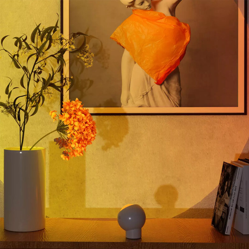 Xiaomi Yeelight Sunset Light Ins ห้องนอนเครือข่าย Celebrity Photo Rainbow เติม Dusk คู่ Night Light