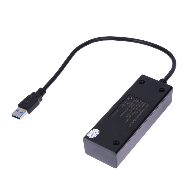 Répartiteur USB 2.0/3.0, 4 Ports multiples, extenseur, adaptateur d'alimentation USB pour ordinateur portable, souris et clavier