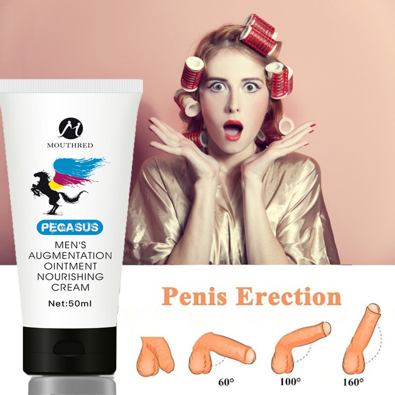 Penis Permanent Enlargement Cream Mouthred Thickening Big Dick Growth Faster Oil Prolong Man Cock Long Time Lasting Sex