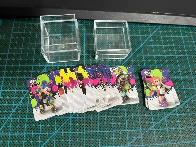 Tarjeta Jet Warrior Amiibo de 17 piezas, tarjeta Jet Amiibo Splatoon Amiibo Crossover 1-3 Universal