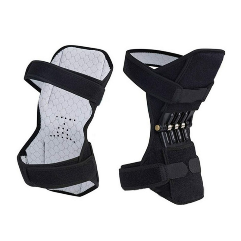 1pc膝保護ブースター電源サポート膝パッド強力なリバウンド春力スポーツ低減痛コールドレッグ保護